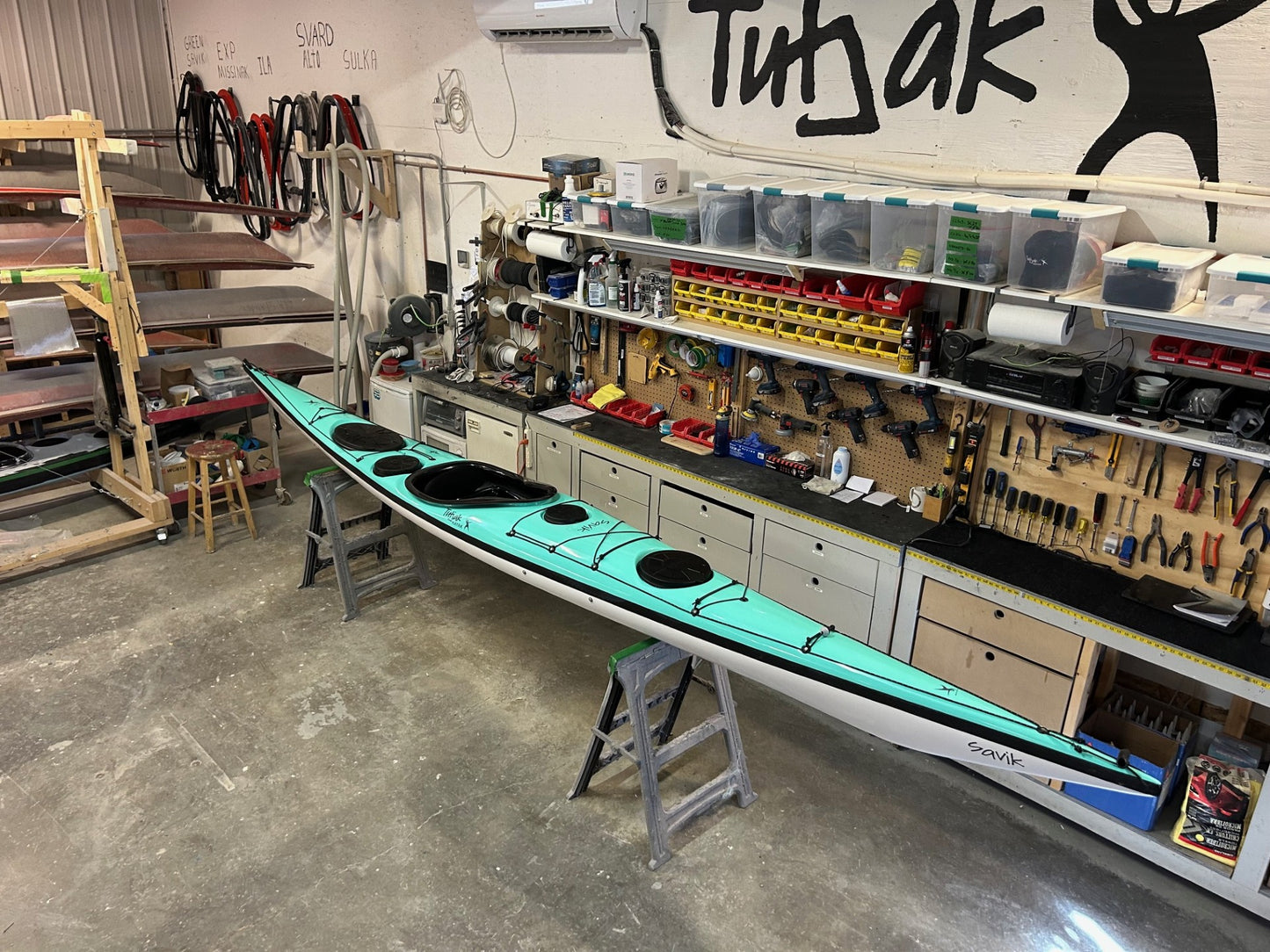 Le Savik, le kayak de mer préféré des guides de kayak